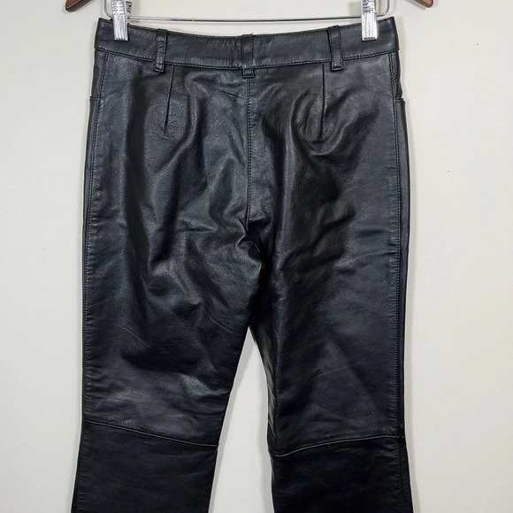 OSCAR  LEOPOLD | WIDE LEG LEATHER PANT - Picture 8 of 10